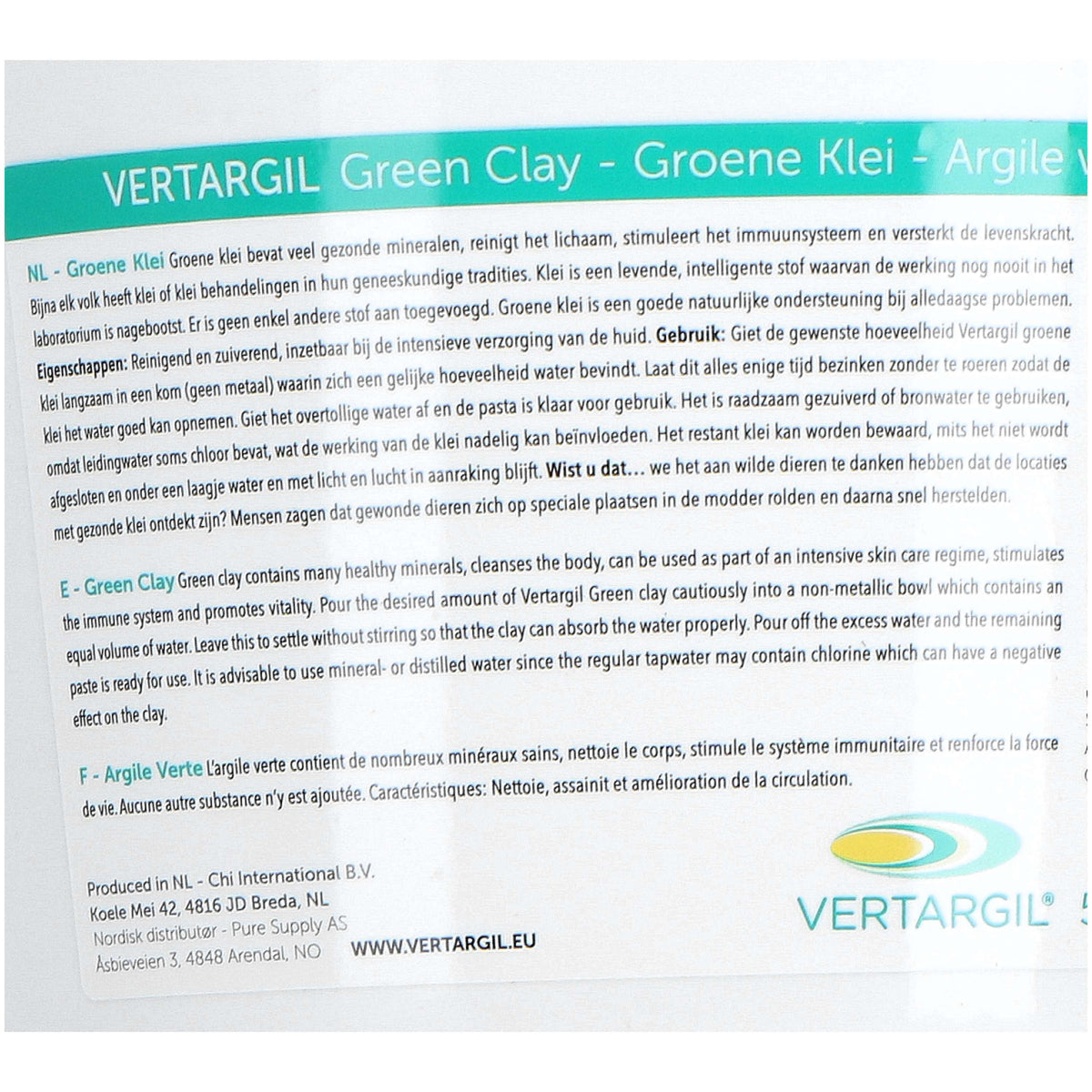 Vertargil Arcilla Verde Grof