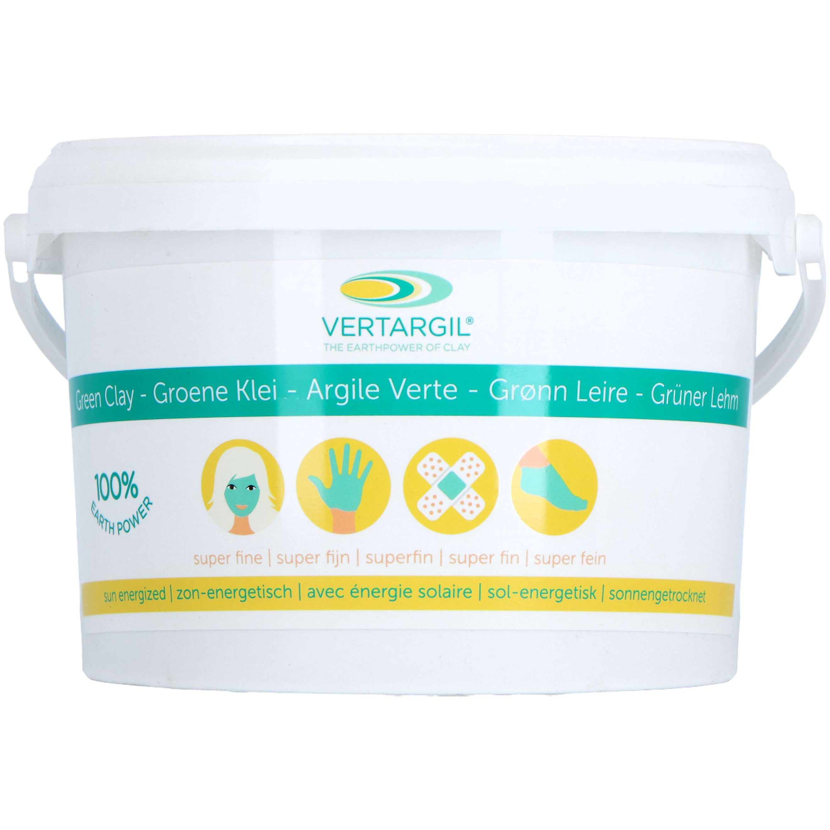 Vertargil Arcilla Verde Súper fino