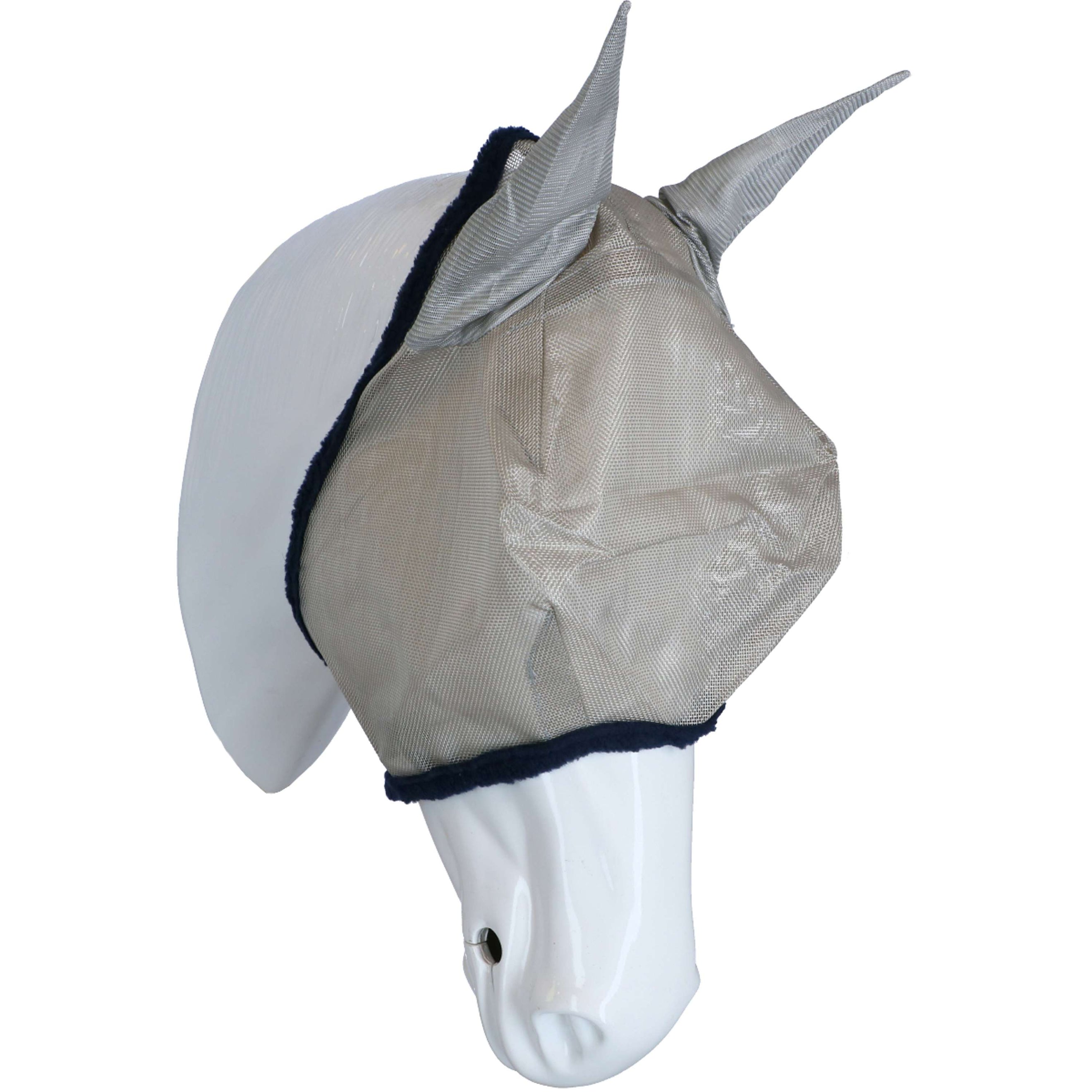 Amigo Fly Mask Plata/Azul marino Amigo Fly Mask Plata/Azul marino