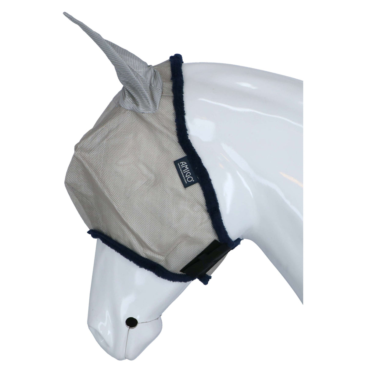 Amigo Fly Mask Plata/Azul marino