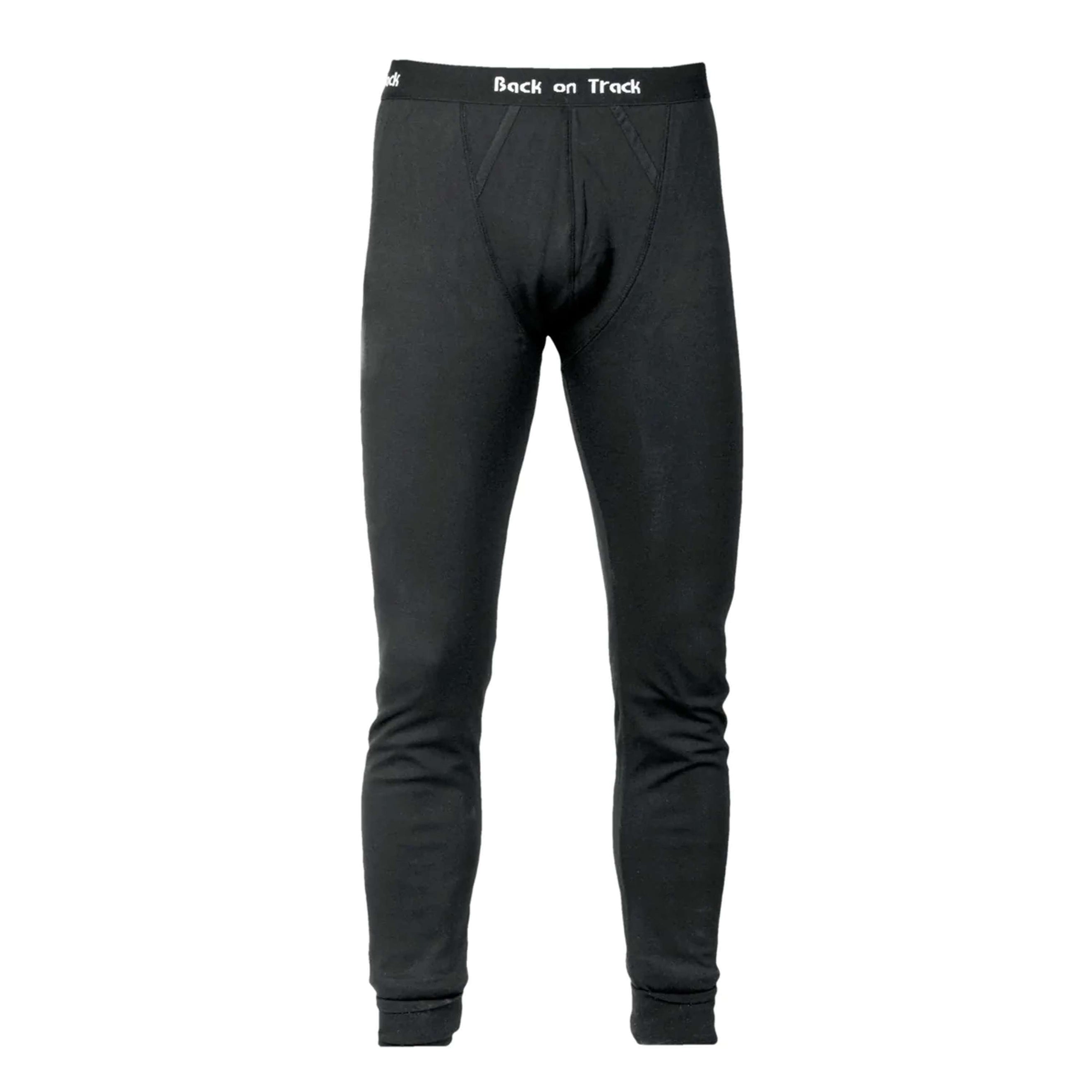 Back on Track Ropa Interior Larga PP Hombres Negro