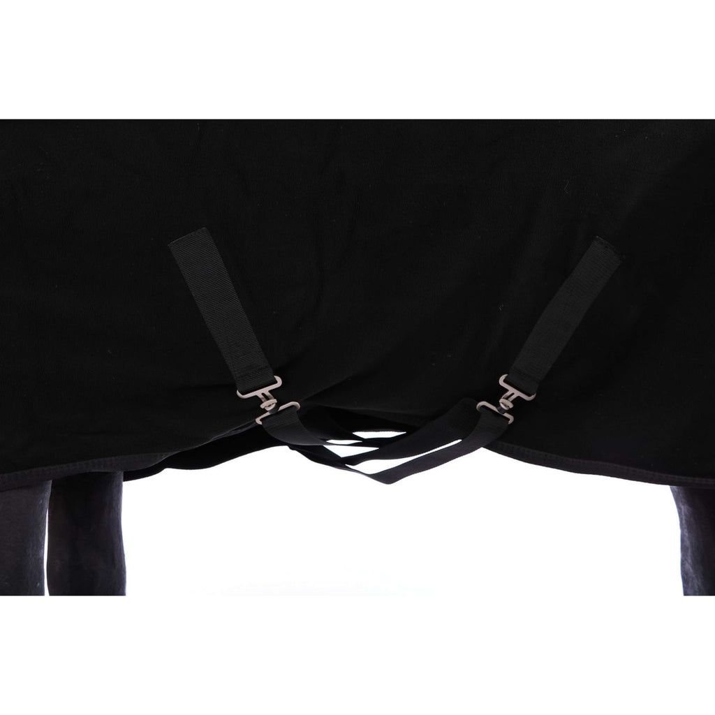 Back on Track Manta de Forro Polar Supreme con Cuello Fijo Negro