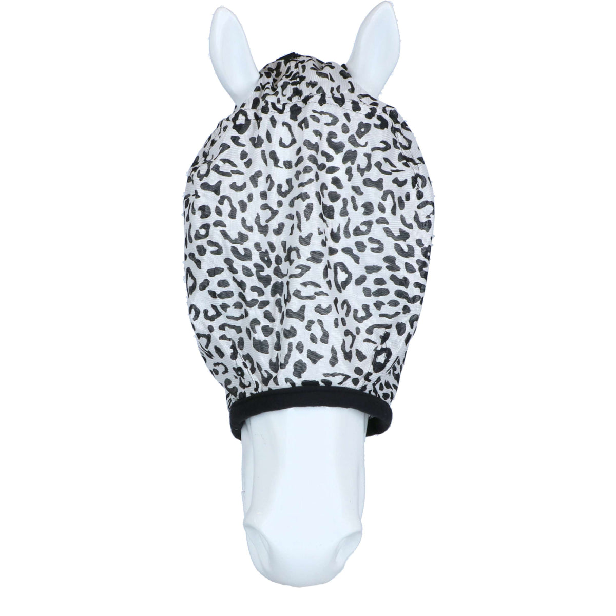 Premiere Máscara Antimoscas Sin Orejas Animal Print Leopard