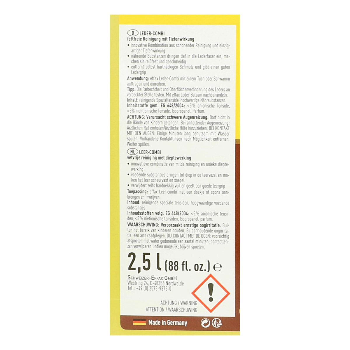 Effax Combinación de Cuero