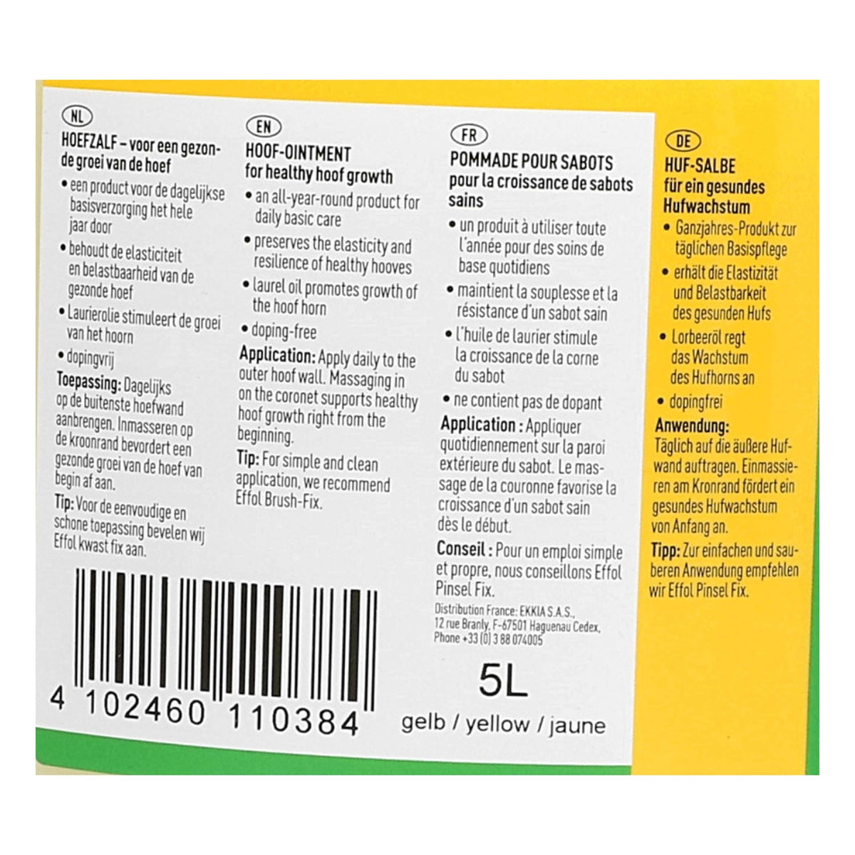 Effol Ungüento para Cascos Amarillo