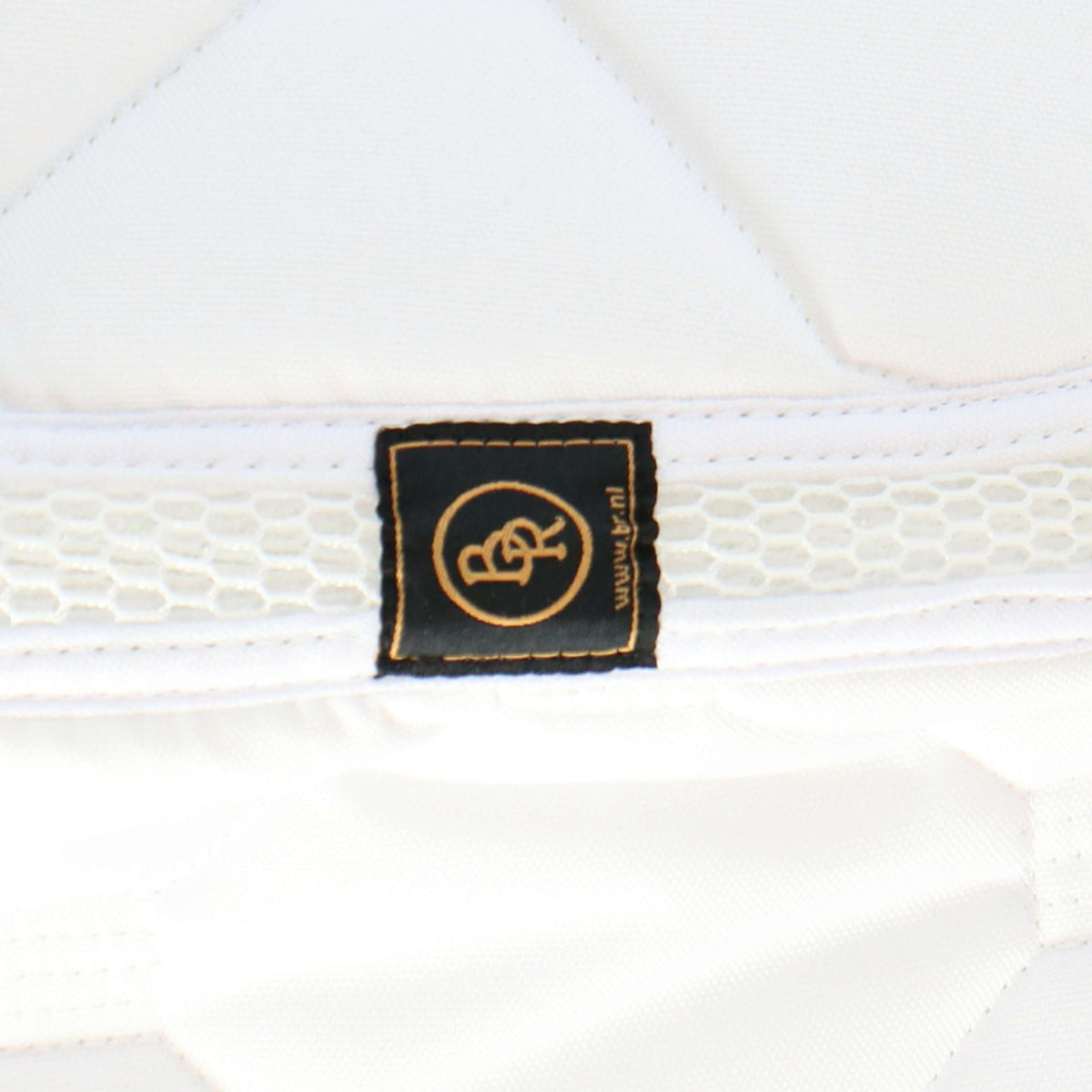 BR Mantilla de Doma Sublime con costura trasera Airflow Blanco