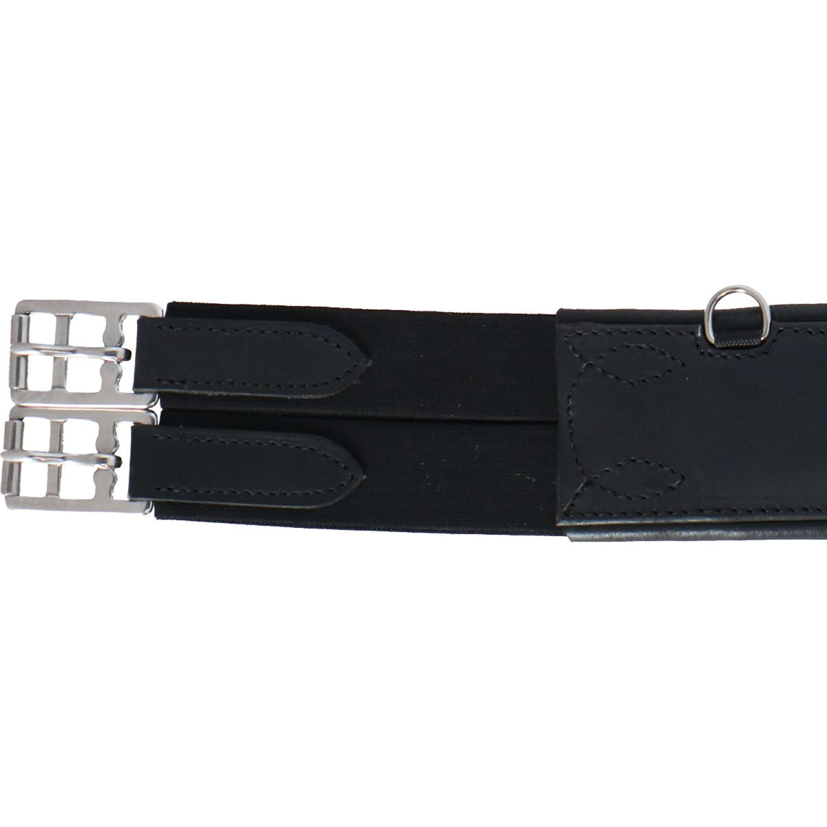 Premiere Cincha Troyes Manta Abdominal de 2 lados Elásticos Negro