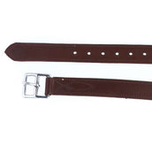 BR Correas de estribo Nylon y Hebillas de Acero Inoxidable Soft Tabaco/Plata