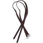 BR Correas de estribo Nylon y Hebillas de Acero Inoxidable Soft Tabaco/Plata