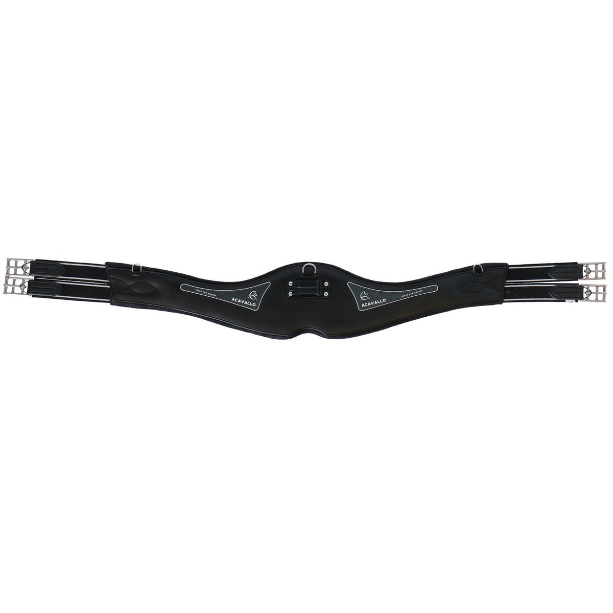 Acavallo Cincha Comfort Gel Anatomisch Negro
