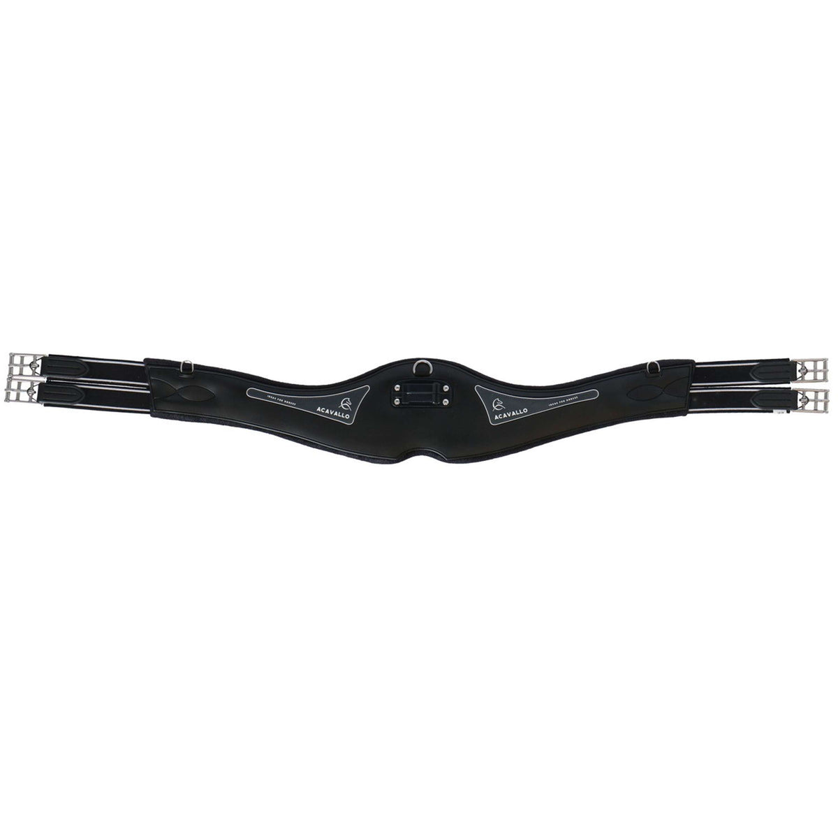 Acavallo Cincha Comfort Gel Anatomisch Negro
