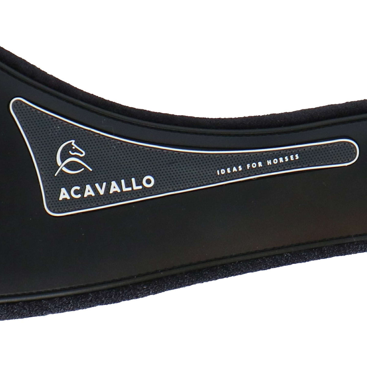 Acavallo Cincha Comfort Gel Anatomisch Negro