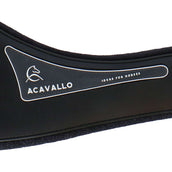Acavallo Cincha Comfort Gel Anatomisch Negro