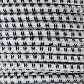 Corral Cinta Eléctrica Elastisch 7mm 50m Negro/Blanco