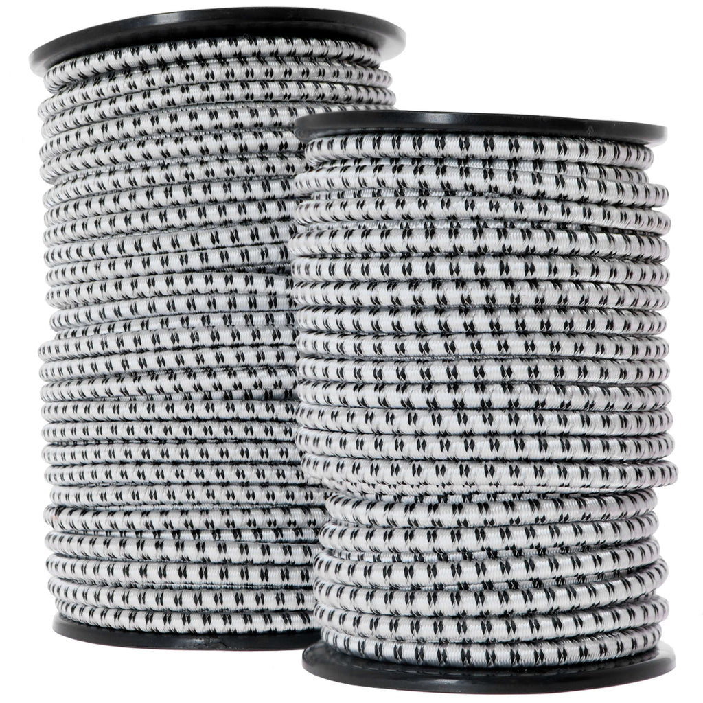 Corral Cinta Eléctrica Elastisch 7mm 50m Negro/Blanco