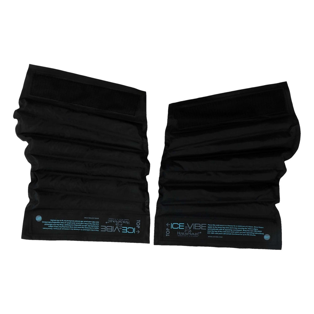 Ice-Vibe Cold Packs 2 Piezas Negro