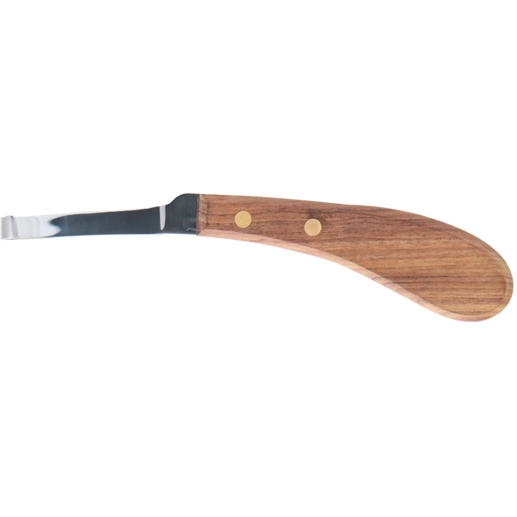 Kerbl Cuchilla de casco Izquierda con Empuñadura de Madera