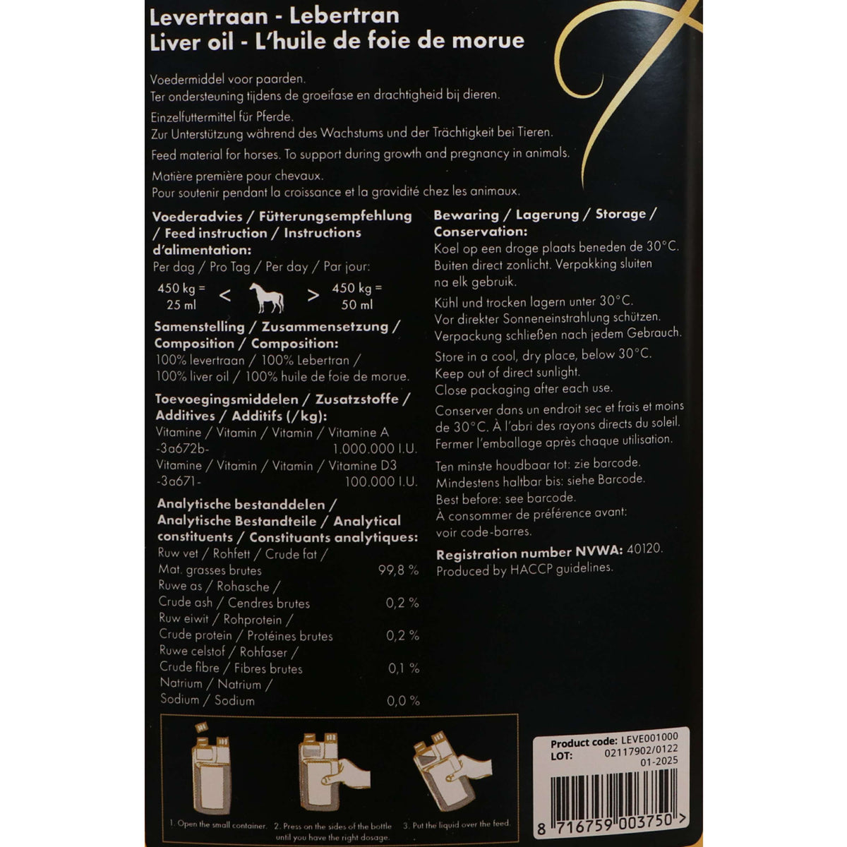 Excellent Aceite de Hígado de Bacalao