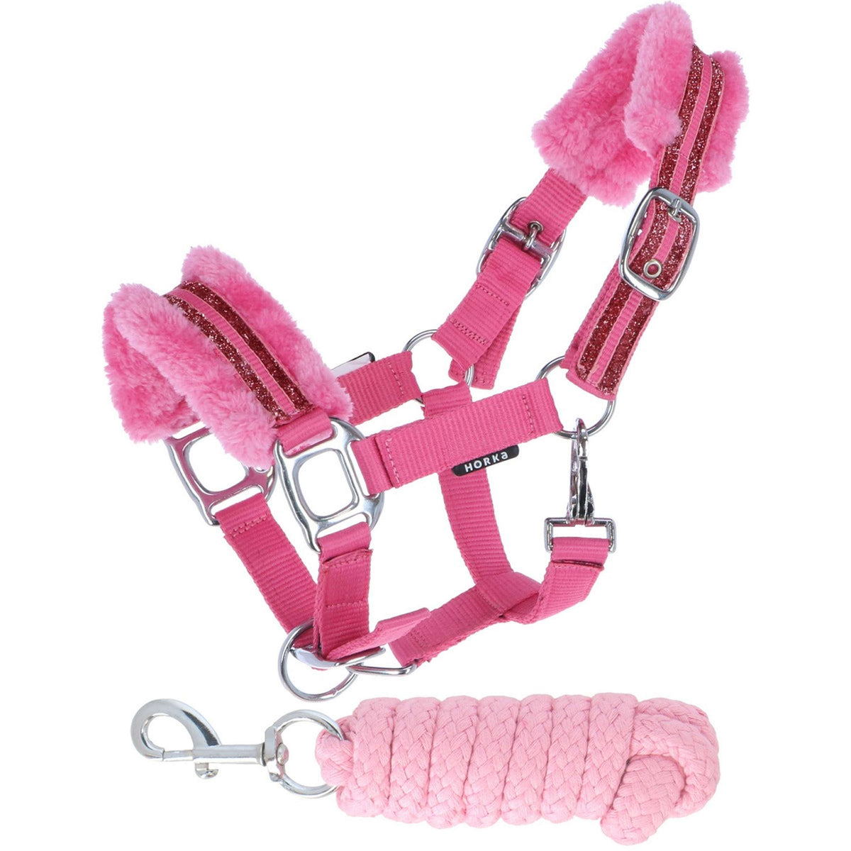 HORKA Juego de Cabestro Angel Rosa