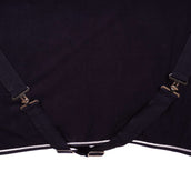 HKM Manta de Forro Polar con Cuello Azul oscuro