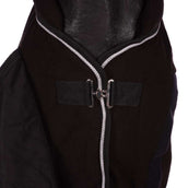 HKM Manta de Forro Polar con Cuello Negro