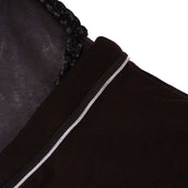 HKM Manta de Forro Polar con Cuello Negro