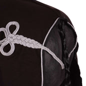 HKM Manta de Forro Polar con Cuello Negro