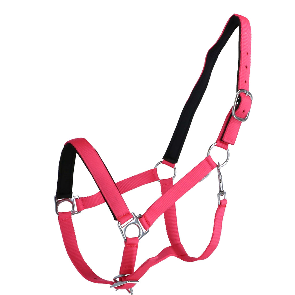 HKM Cabestro Stars Softice Rosa neon