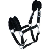 HKM Cabezada Glitter For Spanish (ES): Nylon Forro Polarfleece Negro