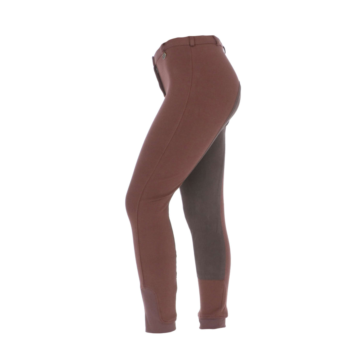 HKM Pantalón de Equitación Penny Easy 3/4 Asiento marron oscuro