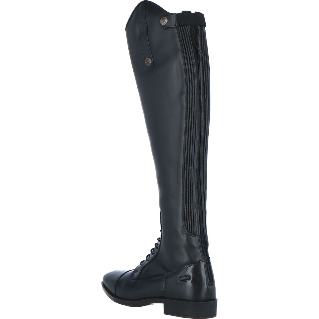 HKM Botas de Equitación Sevilla Largo Estrecho Negro