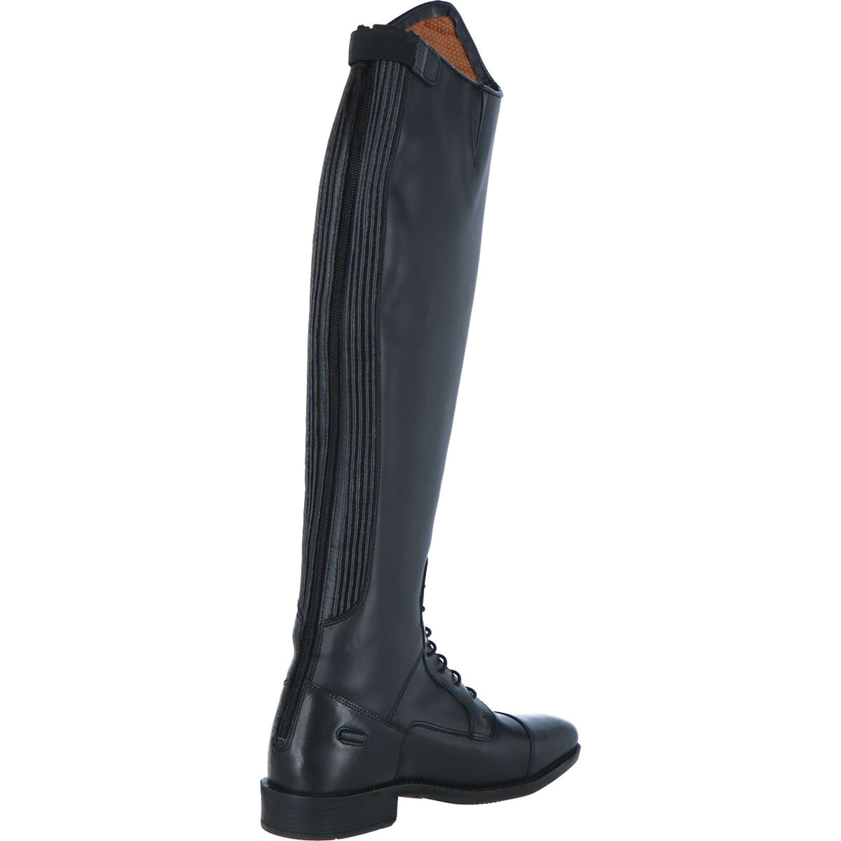 HKM Botas de Equitación Sevilla Teddy Largo Estrecho Negro