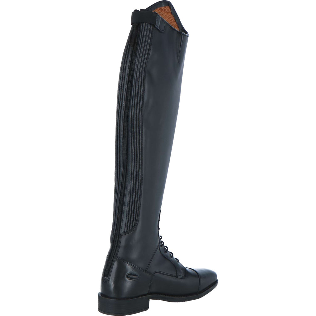 HKM Botas de Equitación Sevilla Largo Estrecho Negro