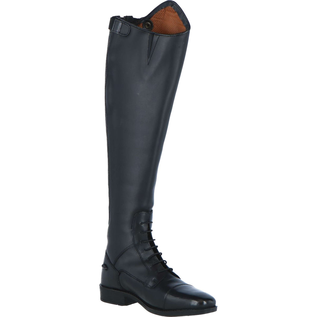 HKM Botas de Equitación Sevilla Largo Estrecho Negro