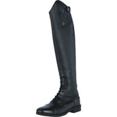 HKM Botas de Equitación Sevilla Largo Estrecho Negro
