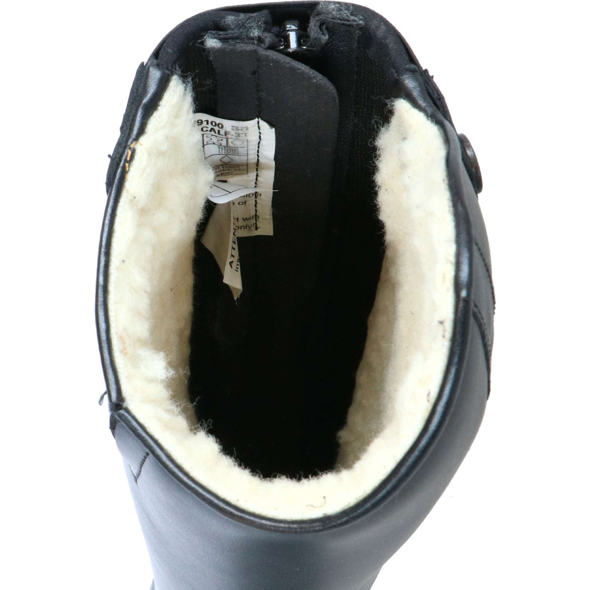 HKM Botas de Equitación Sevilla Teddy Estándar Negro