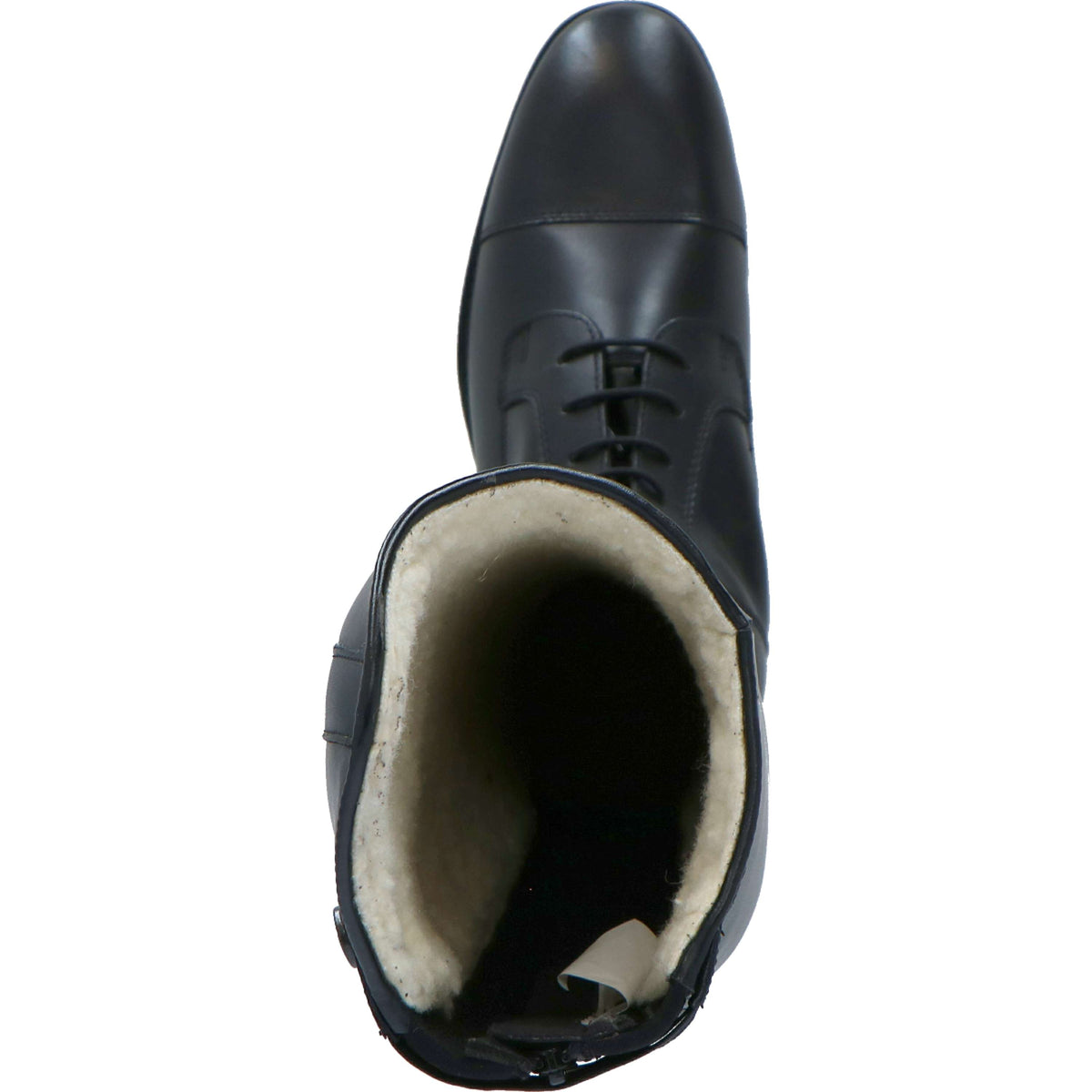 HKM Botas de Equitación Sevilla Teddy Largo Estrecho Negro