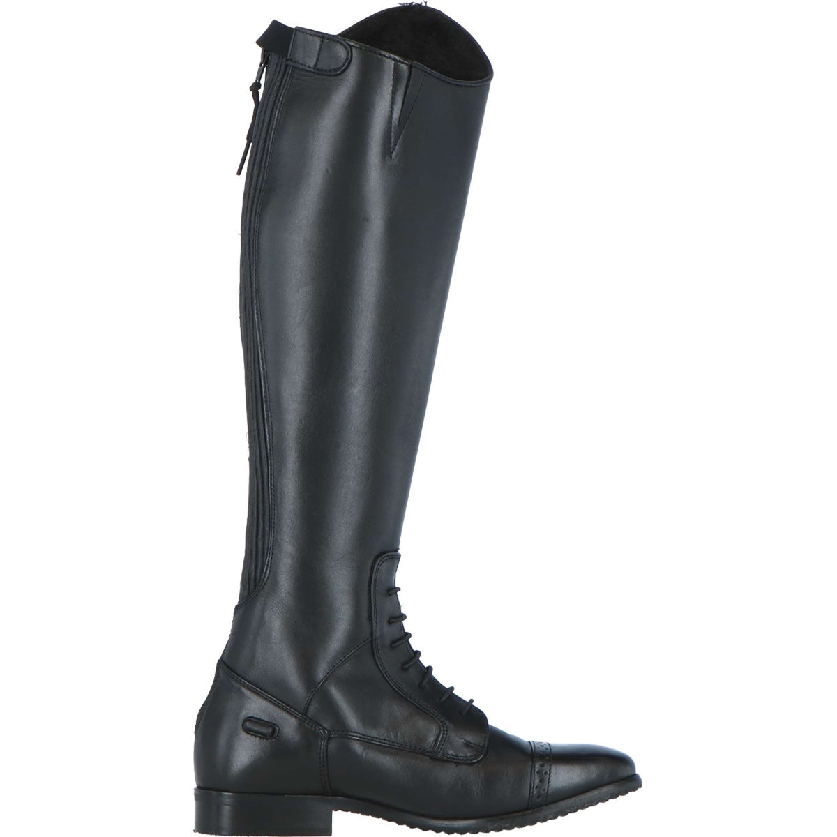 HKM Botas de Equitación Valencia Teddy Estándar Negro