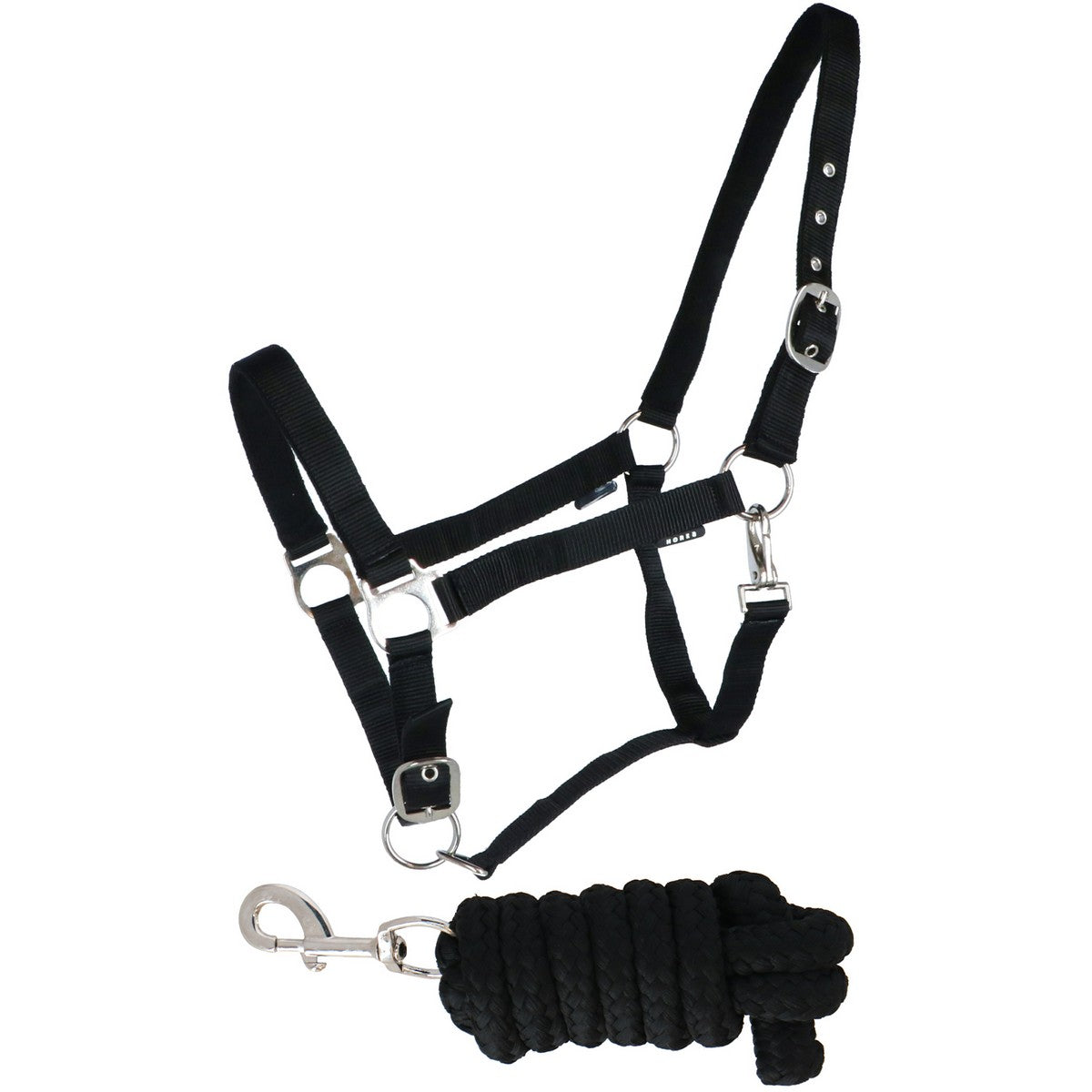 HORKA Juego de Cabestro Dime Negro