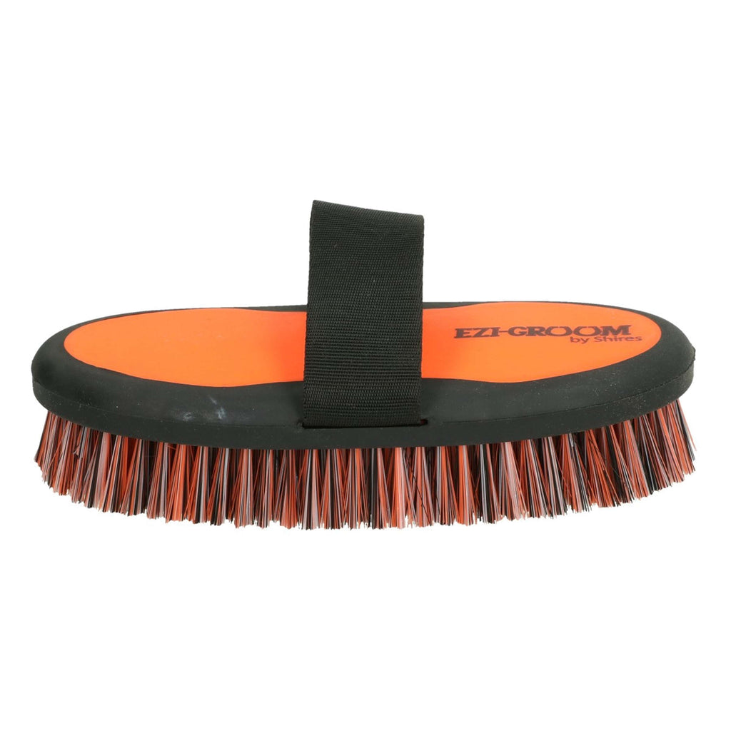 Ezi-groom by Shires Cepillo Ezi-Groom Body Naranja