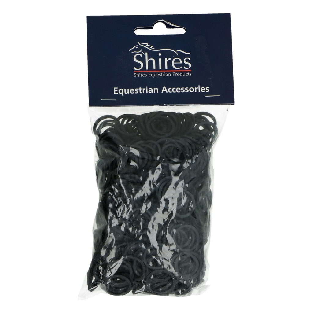 Shires Bandas Elásticas 500 piezas Negro