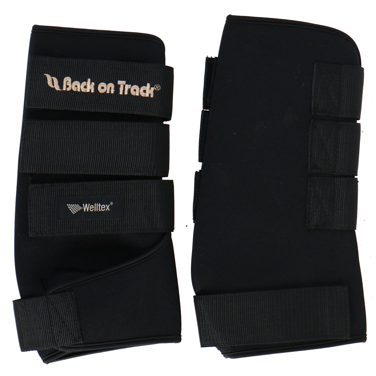 Back on Track Protectores de piernas Español: Exterior Negro
