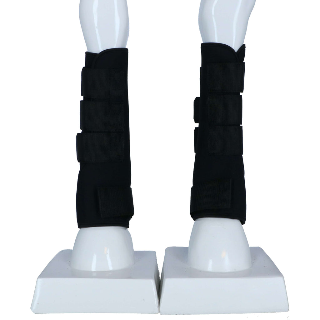 Back on Track Protectores de piernas Español: Exterior Negro