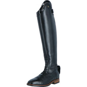BR Botas de Equitación Venetia con Barniz Eje Ancho Negro