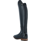 BR Botas de Equitación Venetia con Barniz Eje Ancho Negro