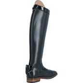 BR Botas de Equitación Venetia con Barniz Eje Ancho Negro
