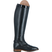 BR Botas de Equitación Venetia con Barniz Eje Ancho Negro