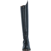 BR Botas de Equitación Venetia con Barniz Eje Ancho Negro