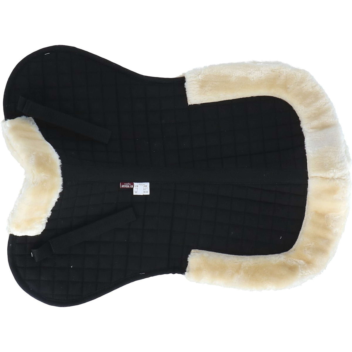 Premiere Mantilla Ana Sintética Piel de Oveja Negro/Natural