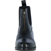 Harry's Horse Botines Hickstead Cremallera de cuero Negro